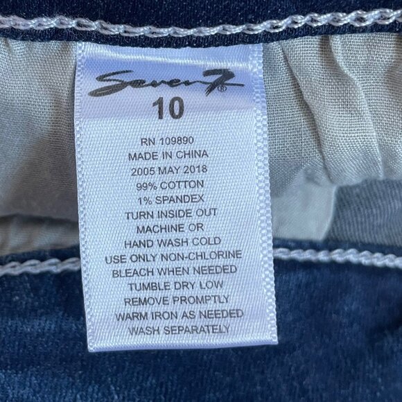 Seven7 Girls Skinny Jeans Size 10 - Picture 10 of 10
